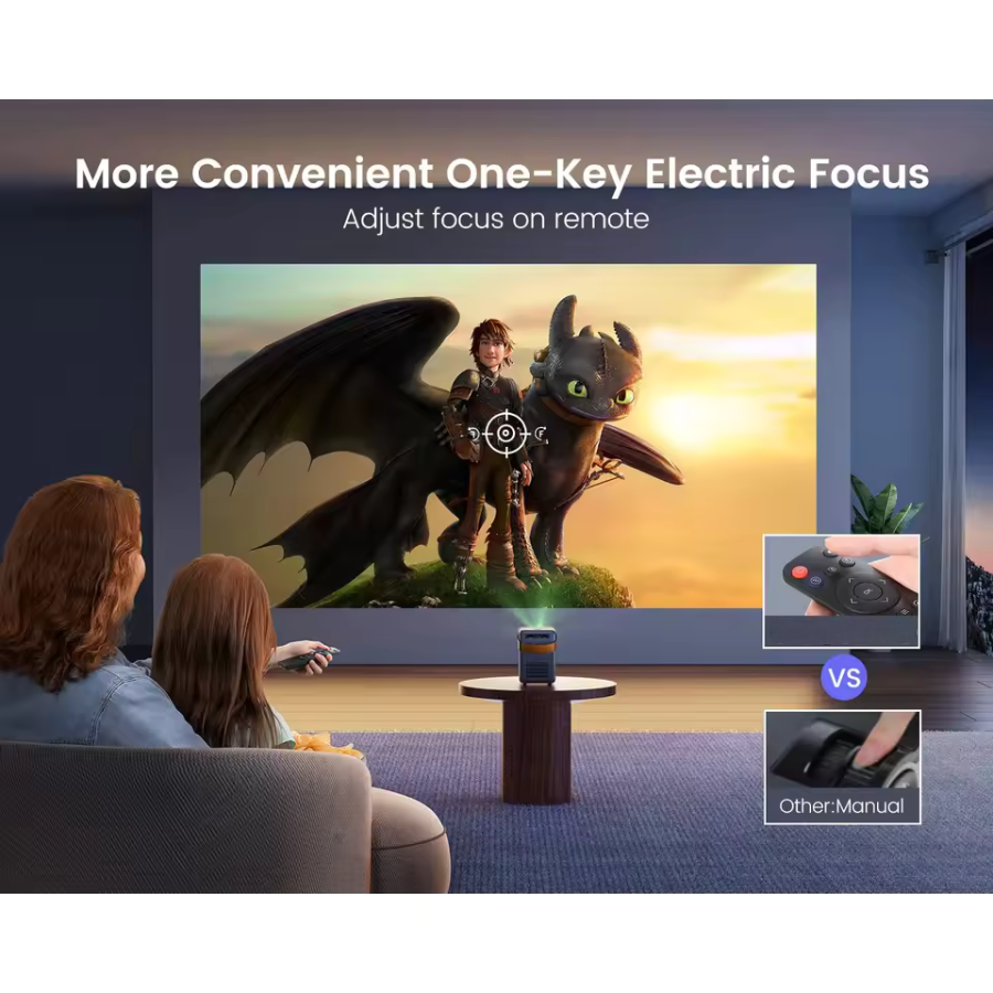 18L HD Portable Projector Box - Built-in Speaker CinemoraPro™