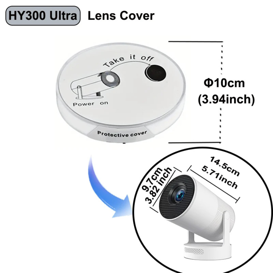 Lens Cover for C300 / C300X Projector – Dust Protection Cap CinemoraPro™