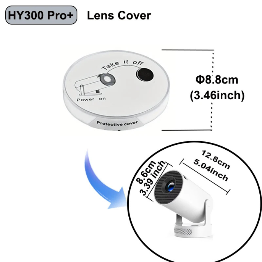 Lens Cover for C300 / C300X Projector – Dust Protection Cap CinemoraPro™