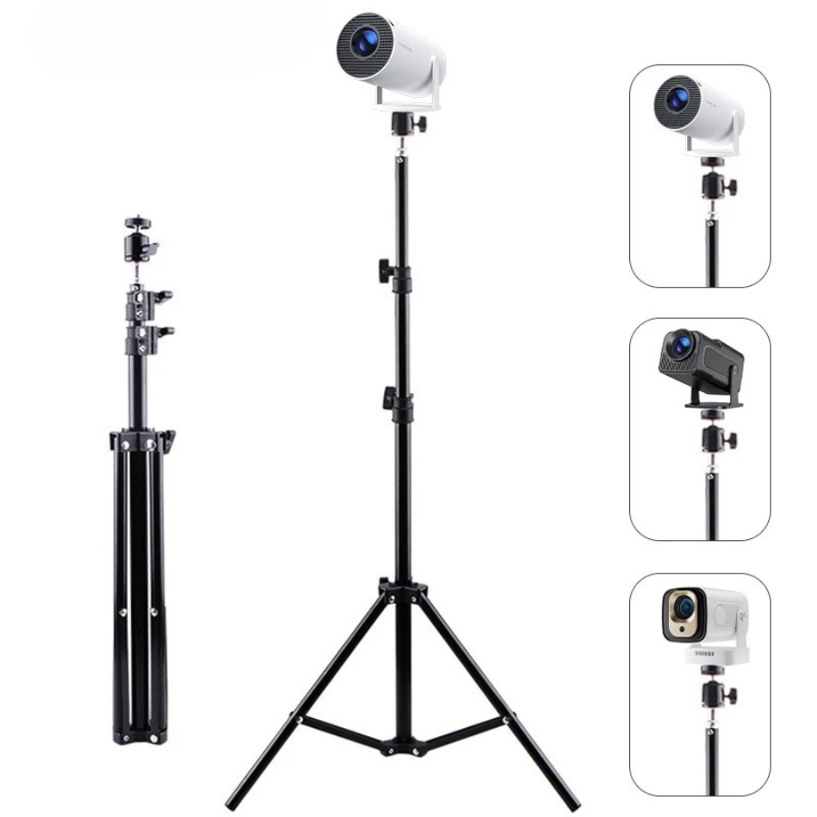 C-Series Universal Projector Tripod – Foldable, Extendable, 1/4 Screw CinemoraPro™